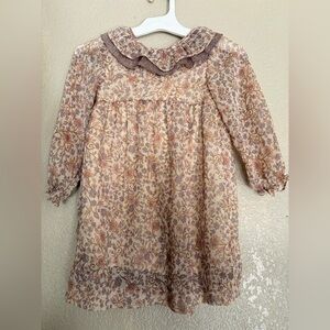 Zara Floral Ruffle Dress